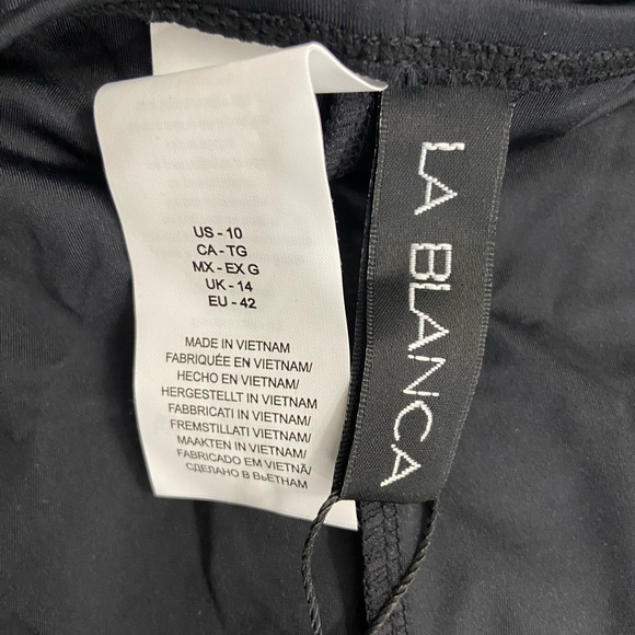 La Blanca Classic Black Bikini Bottom - Picture 7 of 9